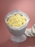 Букет из 15 лимонных диантусов