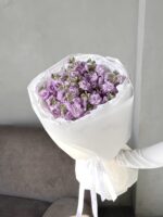 Букет из  сиреневой маттиолы — изображение 2