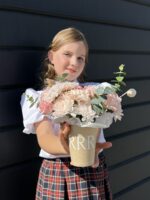 Цветочная мини-композиция на День знаний