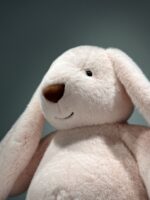 Игрушка зайка большой «Кико» розовый